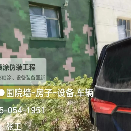 哈尔滨数码迷彩漆施工